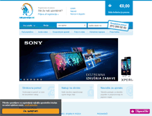 Tablet Screenshot of nakupovanje.net